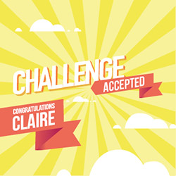Challenege Accepted Winner Selected